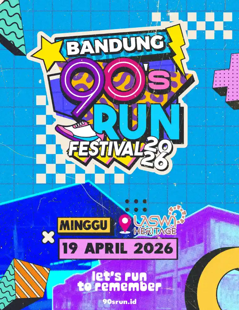 Bandung 90's Run Festival 2026 | What's New Indonesia